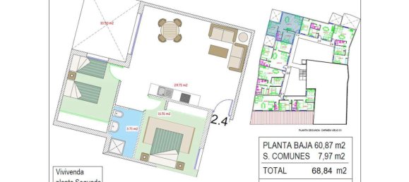 2 bedrooms Apartment in Sanlucar de Barrameda, Spain No. 145466 2