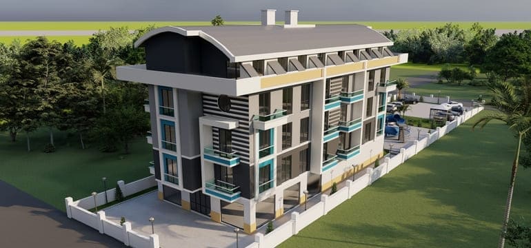 Квартира 1+1 в Конаклы, Турция № 31295