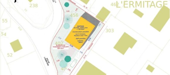  قطعة أرض في Armoy, France 895متر مربع رقم 320426 2