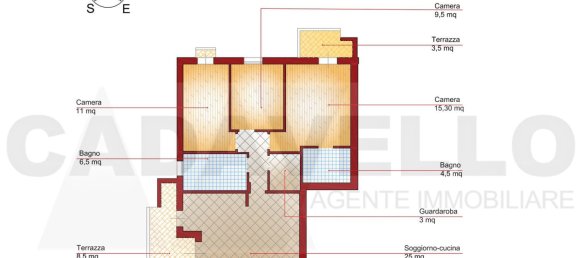 Apartamento de 5 habitaciónes en Treviso, Italy No. 206876 26