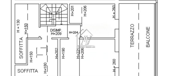Дуплекс с 3 спальнями в Форли, Италия № 313289 44