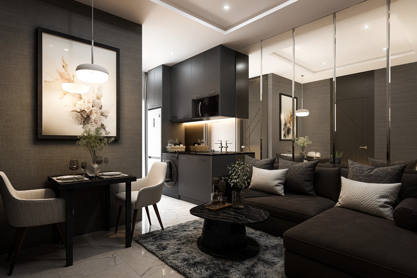 2 rooms Apartment for sale in Pattaya, Chonburi, Eastern Thailand, Thailand № 163491