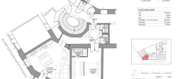 Apartamento de 2 divisões em Mariahilf, Austria N.º 157989 31