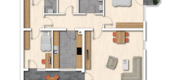 Apartamento de 3 habitaciónes en Roth, Germany No. 161510 2