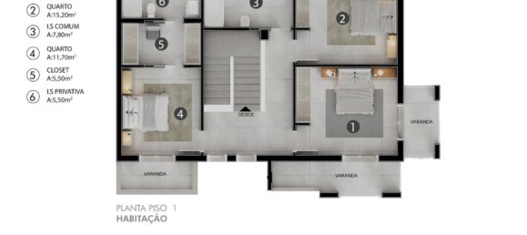 4 Schlafzimmer Grundstück in Viseu, Portugal, Nr. 49530 7