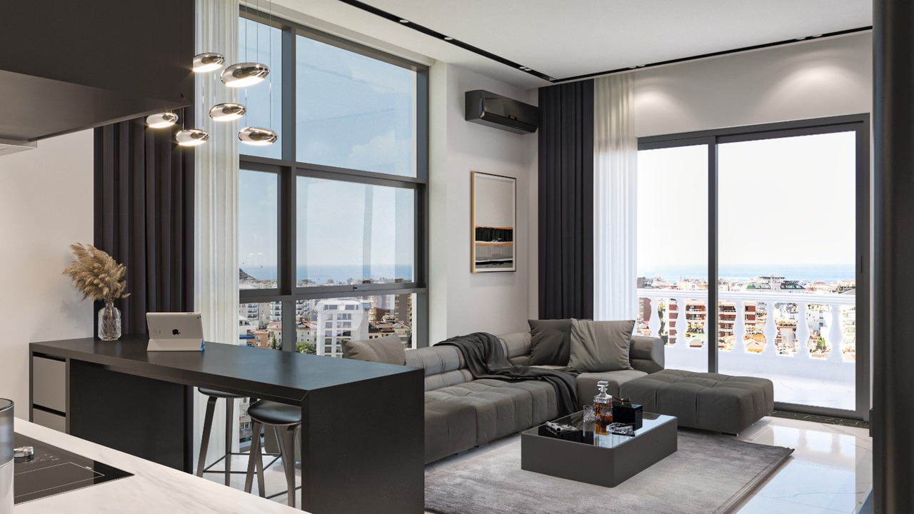 Wohnung 2+1 in Alanya, Turkey, Nr. 39081