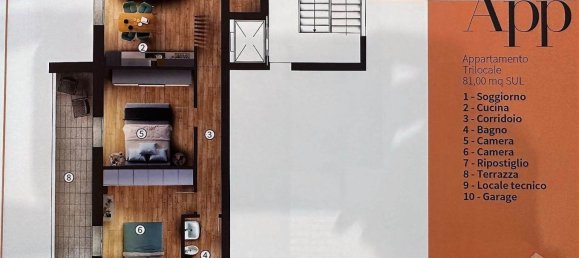 3-Zimmer Doppelhaus in Campi Bisenzio, Italy, Nr. 9862 18