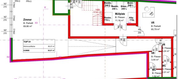 قطعة أرض في Dobling, Austria 437متر مربع رقم 243916 2