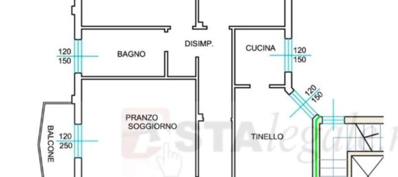 5غرفة شقة في Piadena Drizzona, Italy رقم 114310 15