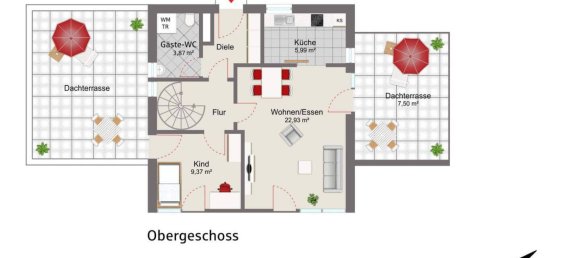 Ático de 2 dormitorios en Ingolstadt, Germany No. 317892 6