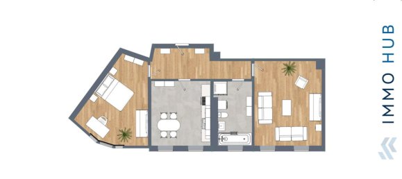 Квартира с 2 спальнями в Лейпциг, Германия № 28257 19