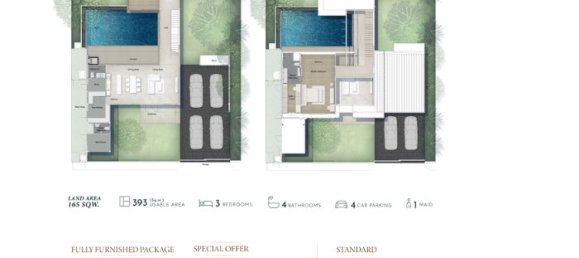 3 Schlafzimmer Villa in Pattaya, Thailand, Nr. 69305 2