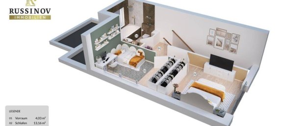 Таунхаус с 2 спальнями в Клагенфурт ам Вёртерзе, Австрия № 204943 9