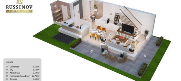 Таунхаус с 2 спальнями в Клагенфурт ам Вёртерзе, Австрия № 204943 8