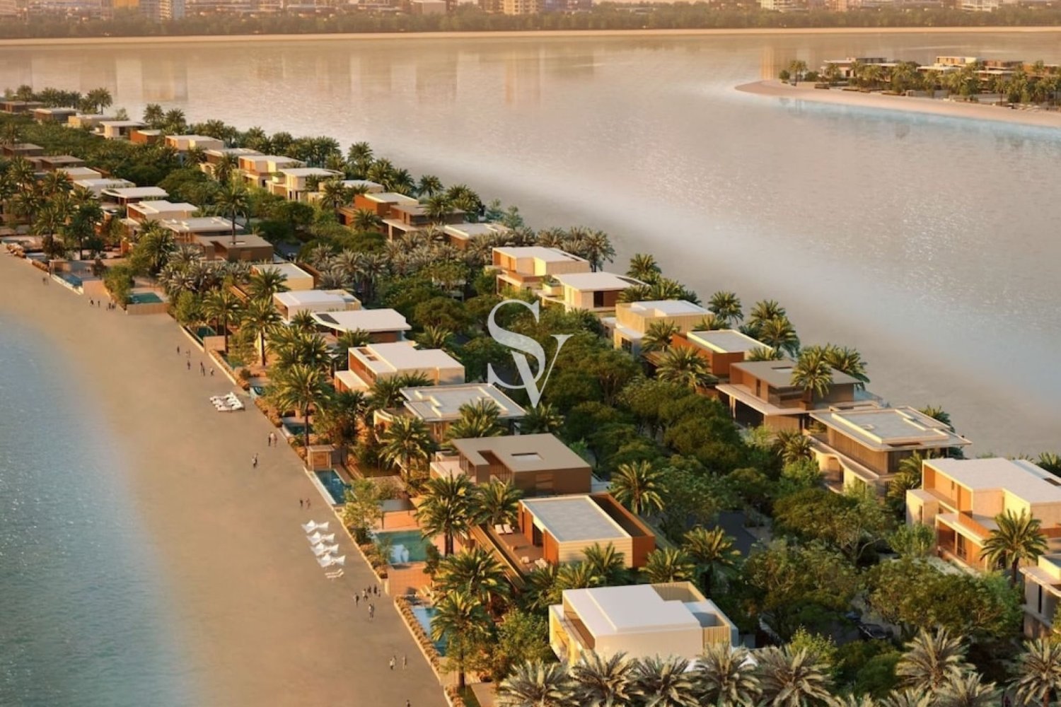 2110 m² terreno en venta en Palm Jebel Ali, Dubai, UAE № 182371