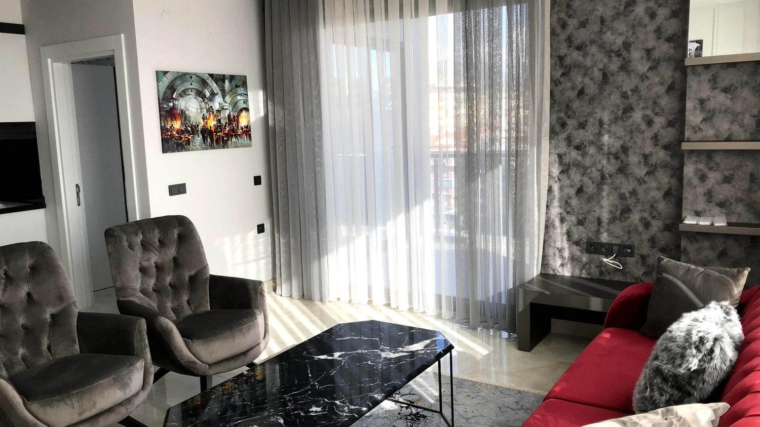 Penthouse 2+1 in Cleopatra Twin Tower, Alanya, Turkey No. 34734