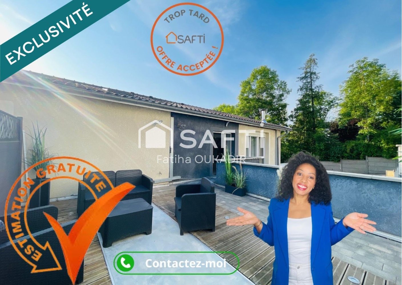 2 غرف نوم منزل ذو طابقين في Saint-Julien-les-Metz, France رقم 77323