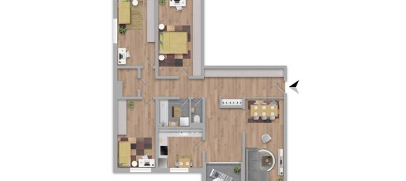 Apartamento de 5 divisões em Linz, Austria N.º 181377 18