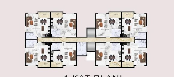 Apartment 1+1 in Gazipasa, Turkey No. 31263 12