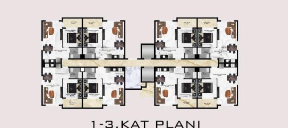 Apartment 1+1 in Gazipasa, Turkey No. 31263 11