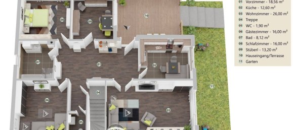 5-salle Bungalow à Enzesfeld-Lindabrunn, Austria No. 132318 35