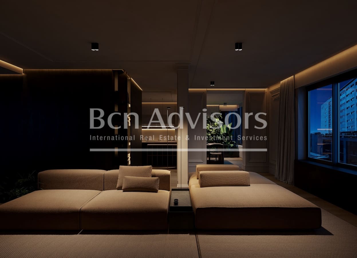 Пентхаус с 4 спальнями в Барселона, Испания № 159934