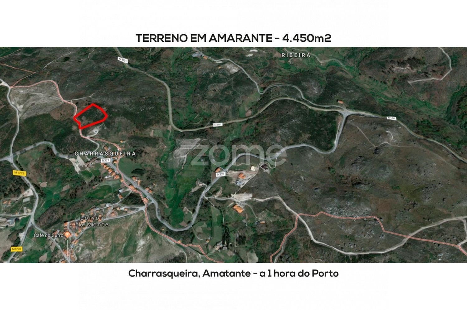 4450m² Land in Baiao, Portugal No. 15523
