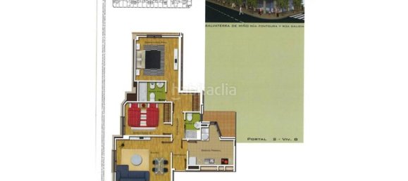 2 bedrooms Apartment in Pontevedra, Spain No. 165809 5