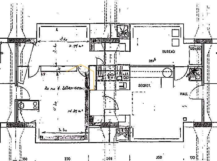 76m² Office in Lille, France No. 81606
