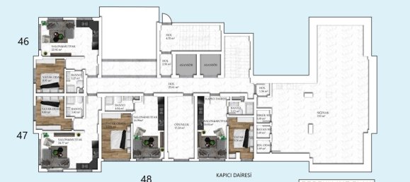 2 rooms Apartment in Avsallar, Turkey No. 29940 24