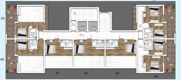 2 rooms Apartment in Avsallar, Turkey No. 29940 23