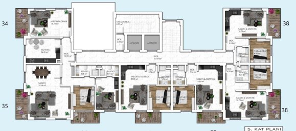 2 rooms Apartment in Avsallar, Turkey No. 29940 21