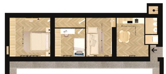 4 rooms Apartment in Turin, Italy No. 275411 13