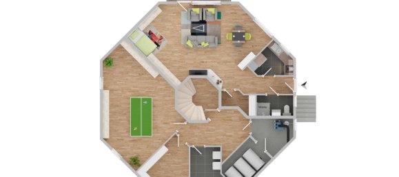 5 Schlafzimmer Villa in Ostalbkreis, Germany, Nr. 35480 34