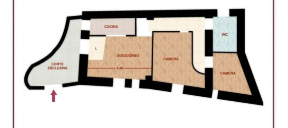 3 rooms Apartment in Naples, Italy No. 73635 33