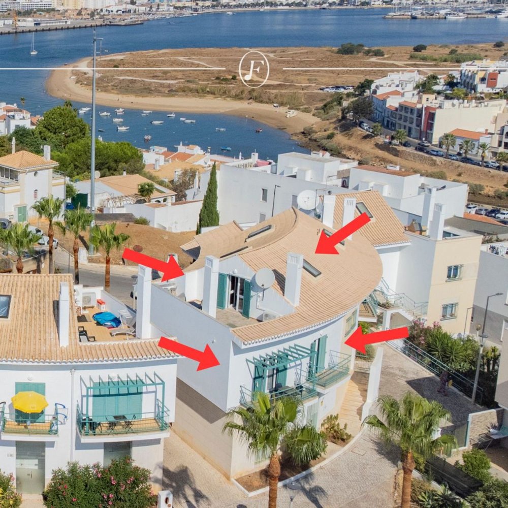 2 Schlafzimmer Doppelhaus in Ferragudo, Portugal, Nr. 302949