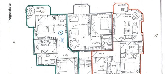 Квартира с 1 спальней в Ортенау, Германия № 111946 7