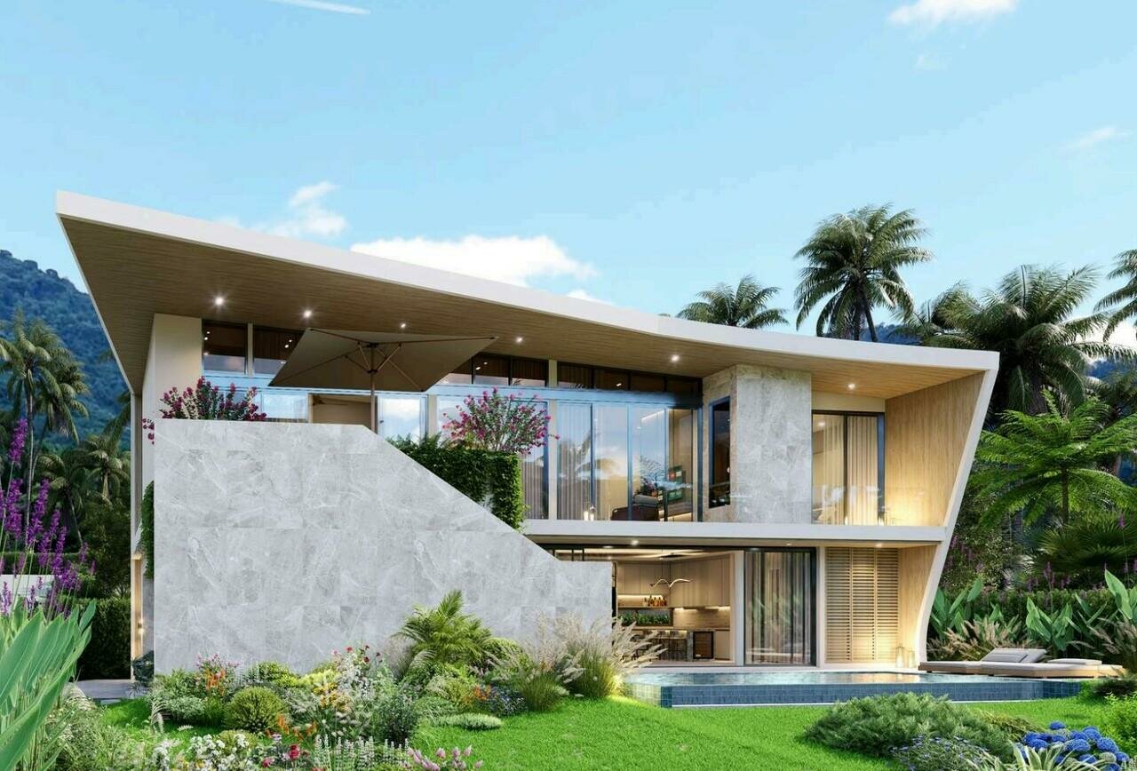 Пентхаус с 3 спальнями в Панган, Таиланд № 70788