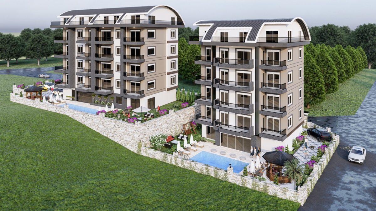 2 rooms Apartment in Oba, Turkey No. 9911