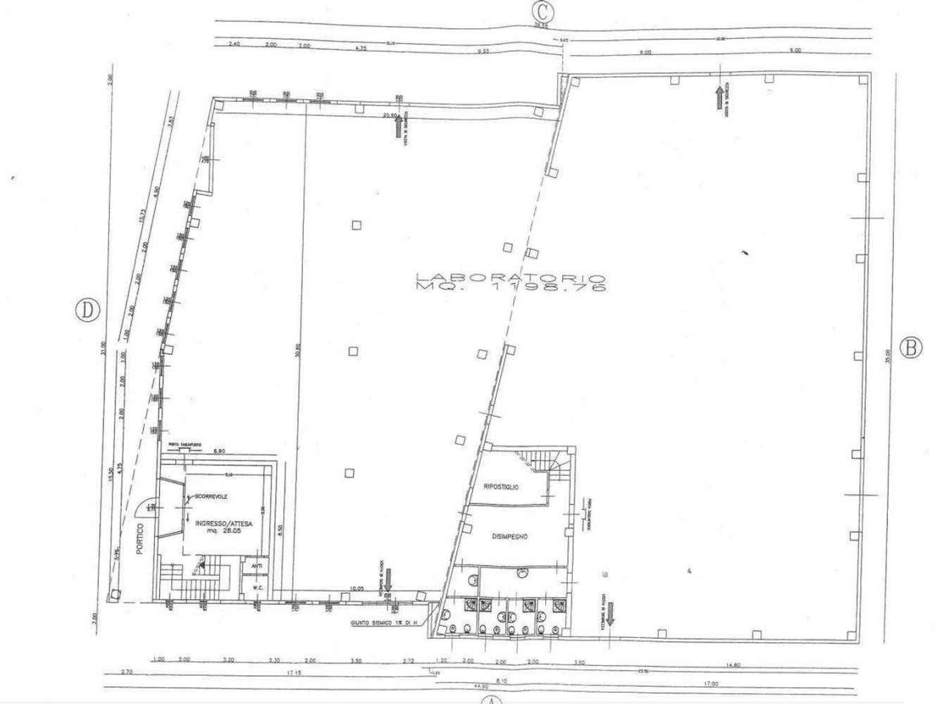 Склад 1900м² в Тавулия, Италия № 224960