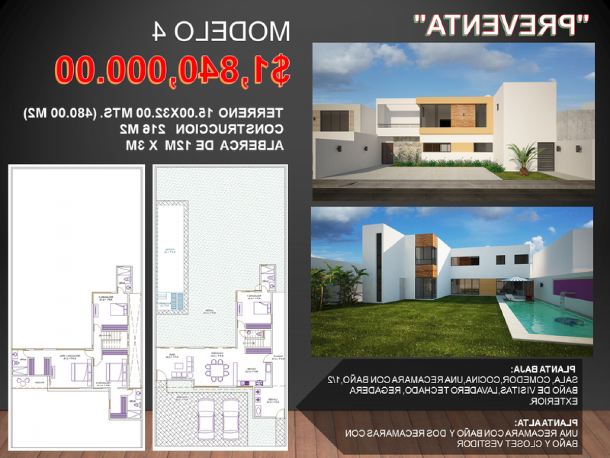 3 bedrooms House in Yucatan, Mexico No. 184340