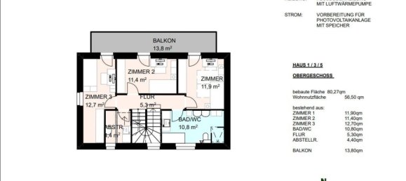 5غرفة منزل في Deutsch-Wagram, Austria رقم 255894 17