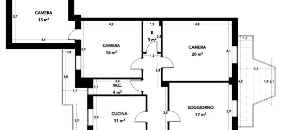 4 rooms Apartment in Molfetta, Italy No. 155459 40