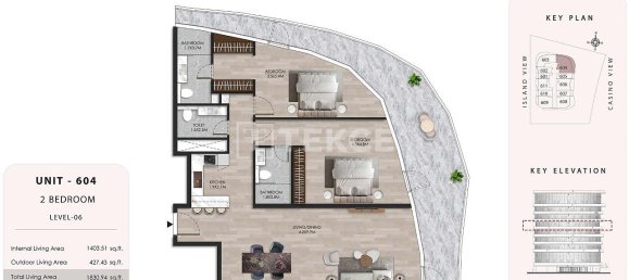 Studio for sale in Al Marjan Island, Ras Al Khaimah, UAE № 111338 22