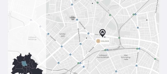 1 غرف نوم شقة في Gesundbrunnen, Germany رقم 89314 17