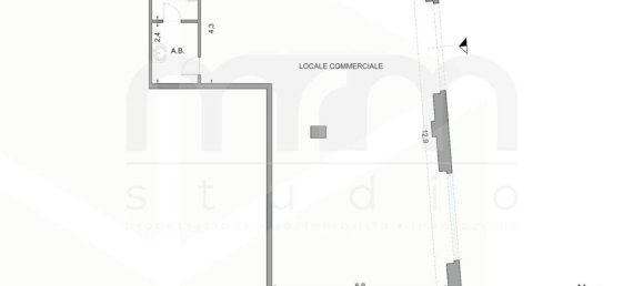 Gewerbliche Immobilie in Pescara, Italy 95m², Nr. 26499 5