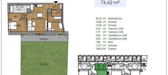 2-Zimmer Wohnung in Bruck an der Leitha, Austria, Nr. 198911 30