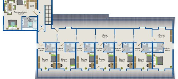 Отель, гостиница 307м² в Айзенштадт Умгебунг, Австрия № 37097 25