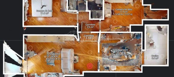 3 rooms Apartment in Bari, Italy No. 18372 21