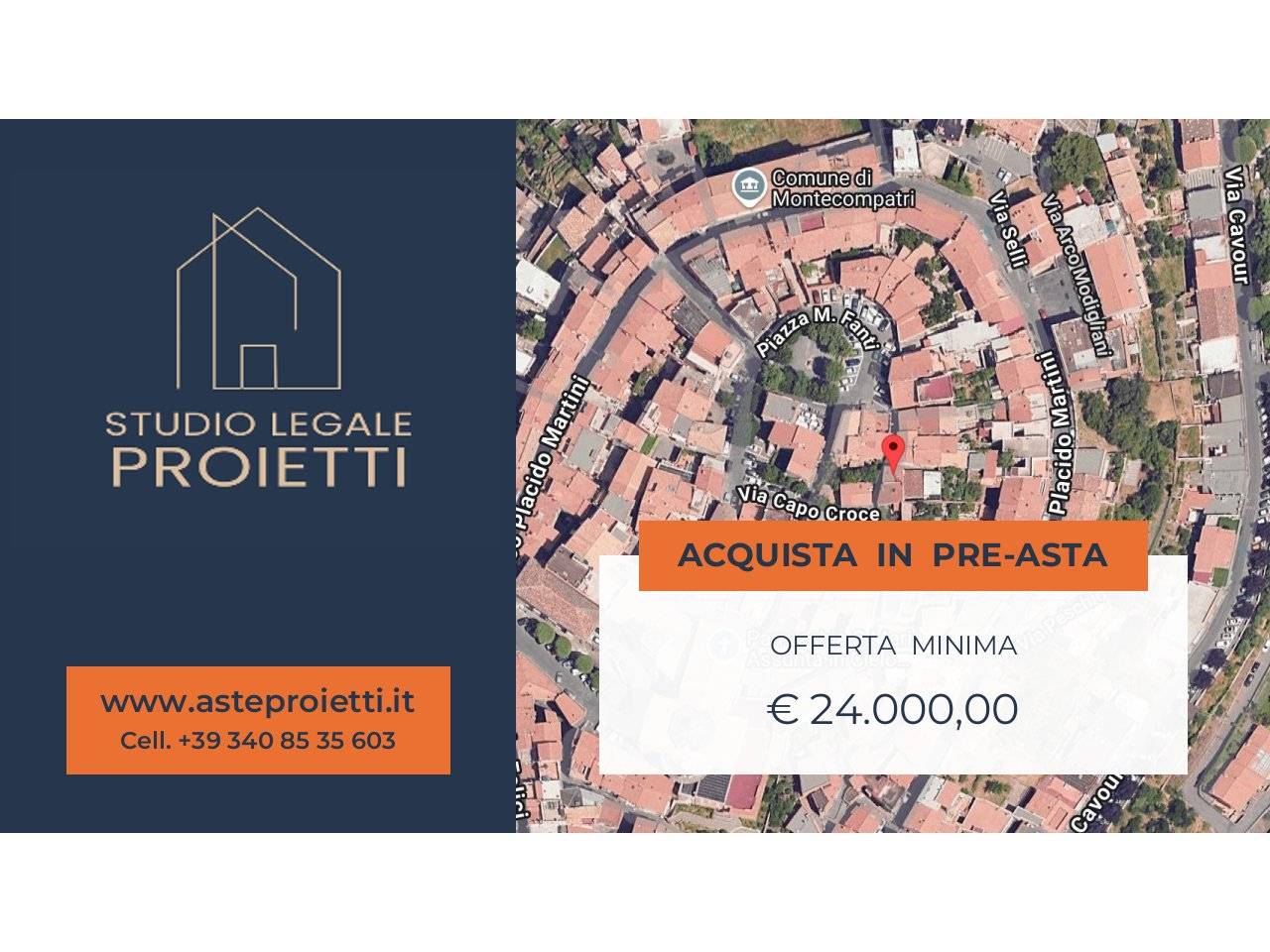 Apartamento T1 em Monte Compatri, Italy N.º 308247